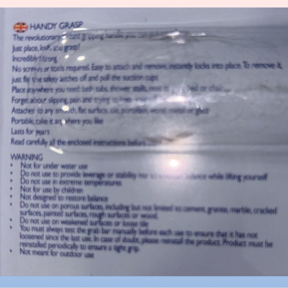 Handy Grasp Suction Cup Handle ~11” - Picture 5 of 7